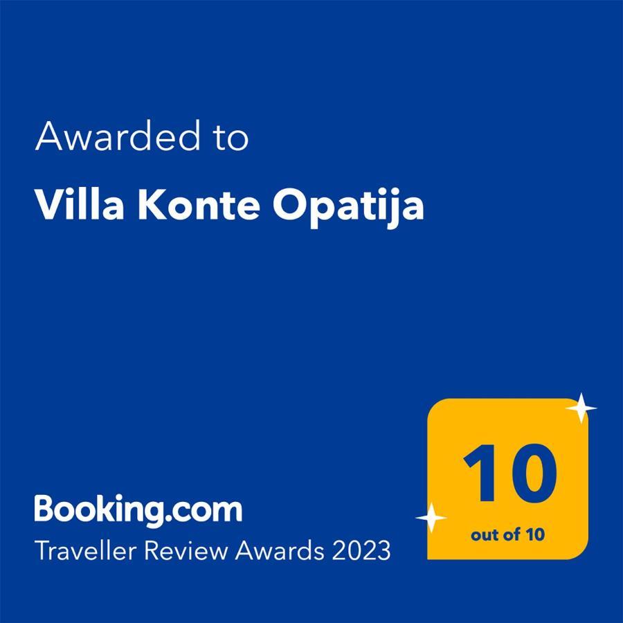 Villa Konte Opatija Donji Rukavac 外观 照片